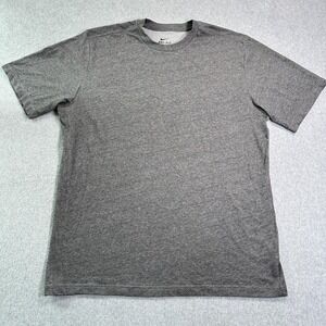 Nike Dri-FIT Shirt Mens XL Gray Short Sleeve Athletic Running Training Tee